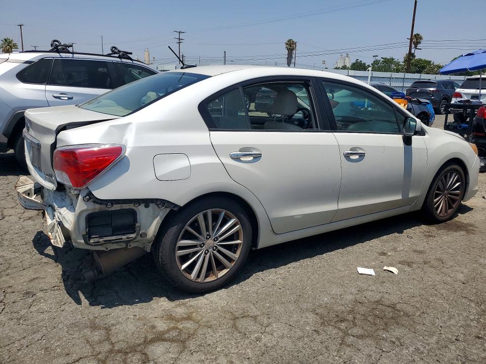 2012 Subaru Impreza VIN JF1GJAK63CH018085 COPART salvage auction — REAR END, Ca - Salvage Certificate, sold $550 on 2026-07-06 (photo 3)