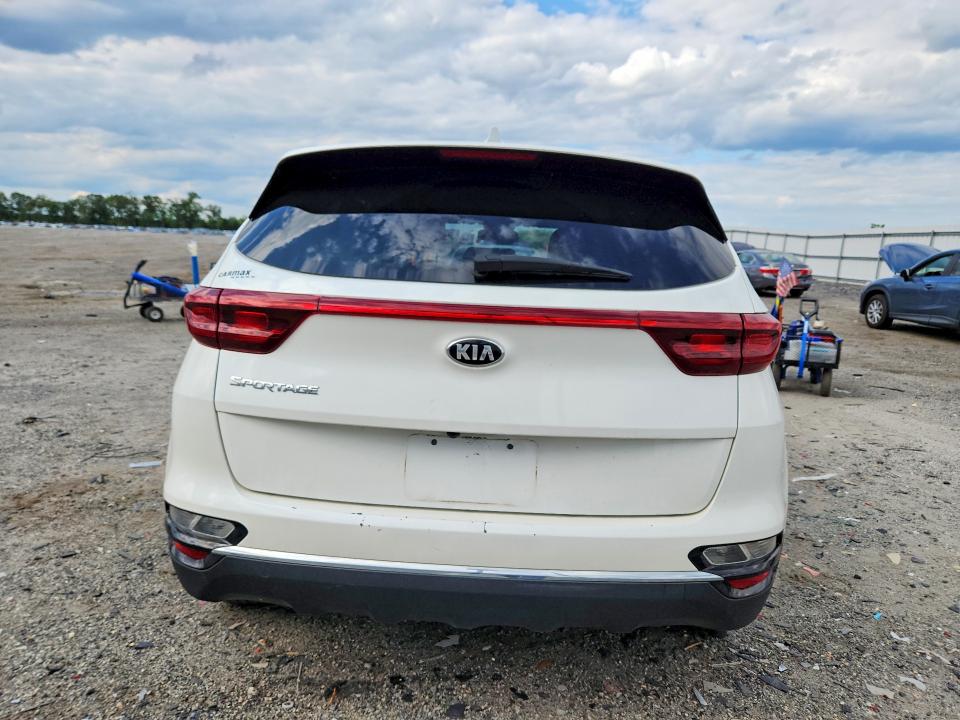 2022 Kia Sportage VIN KNDPM3AC1N7956406 COPART salvage auction — SIDE, Va - Cert Of Title - Salvage, sold $5,100 on 2026-07-15 (photo 6)