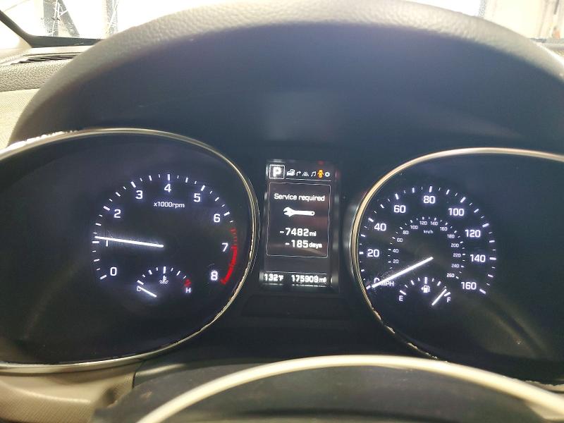 2019 Hyundai Santa fe VIN KM8SRDHF8KU310659 COPART salvage auction — MECHANICAL, MI - CERTIFICATE OF TITLE, sold $225 on 2026-07-27 (photo 9)