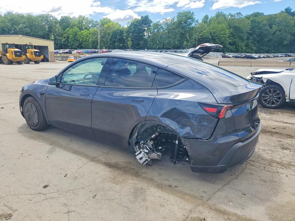 2026 Tesla Model y VIN 7SAYGDEE9TA686264 COPART salvage auction — REAR END, Ny - Mv-907A Salvage Certificate, sold $17,400 on 2026-07-23 (photo 2)