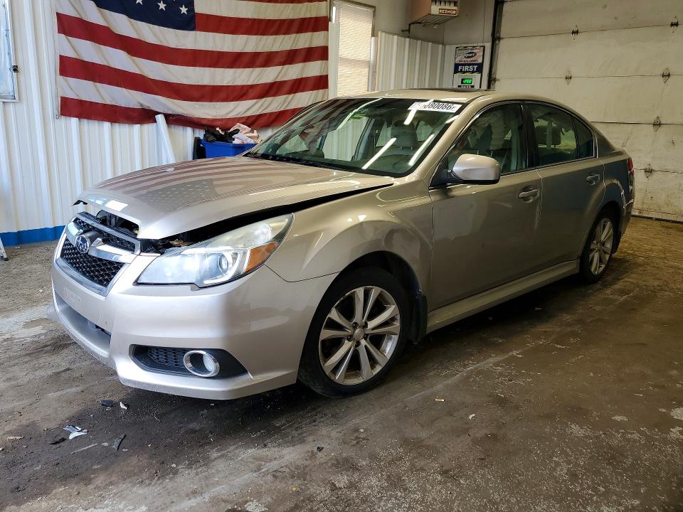 2014 Subaru LEGACY VIN 4S3BMBL61E3003827 COPART salvage auction — FRONT END, Me - Cert Of Title-Salvage Collisio, sold $350 on 2026-07-09 (photo 1)