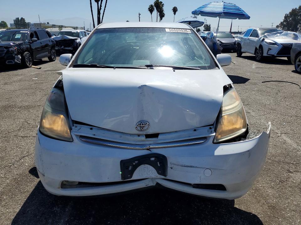2009 Toyota Prius VIN JTDKB20UX97837618 COPART salvage auction — FRONT END, CA - SALVAGE CERTIFICATE, sold $800 on 2026-07-28 (photo 5)