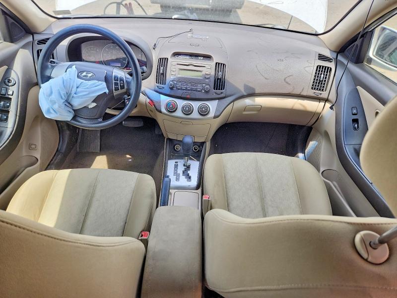 2010 Hyundai Elantra VIN KMHDU4AD7AU083947 COPART salvage auction — FRONT END, Va - Cert Of Title - Salvage, sold $325 on 2026-07-22 (photo 8)