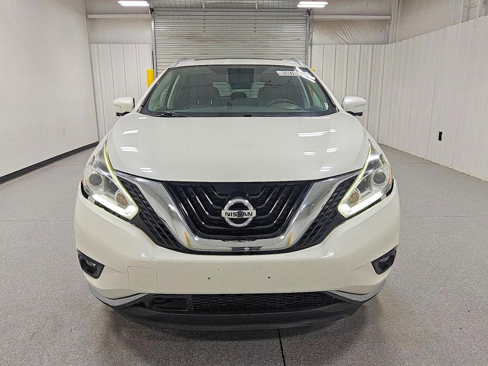 2015 Nissan Murano VIN 5N1AZ2MG0FN240296 COPART salvage auction — FRONT END, Az - Certificate Of Title, sold $1,400 on 2026-07-30 (photo 5)