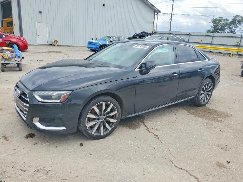 2020 Audi A4 VIN WAUHMAF4XLA042484 COPART salvage auction — FRONT END, Ia - Cert Of Title-Salvage Title, sold $4,750 on 2026-07-31 (photo 1)