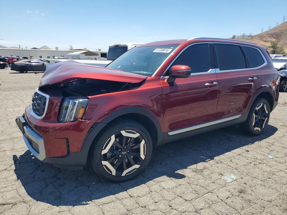 2023 Kia Telluride VIN 5XYP6DGC1PG366929 COPART salvage auction — FRONT END, Sc - Salvage Title, sold $6,100 on 2026-07-20 (photo 1)