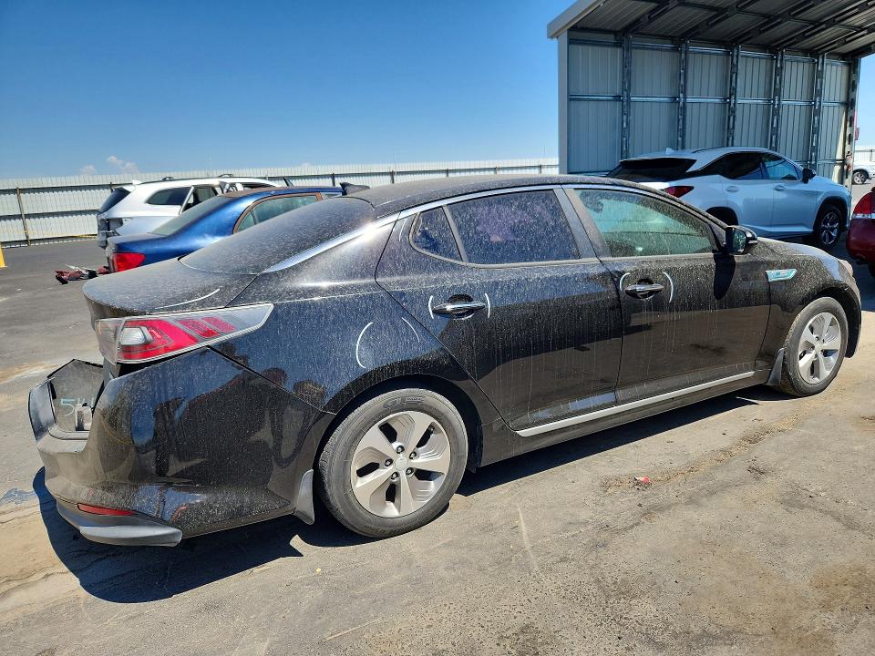 2014 Kia Optima VIN KNAGM4AD1E5071050 COPART salvage auction — REAR END, Ca - Salvage Certificate, sold $1,750 on 2026-07-09 (photo 3)
