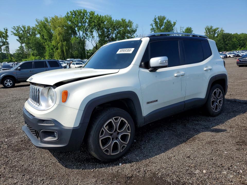 2015 Jeep VIN ZACCJBDT0FPB57524 COPART salvage auction — FRONT END, Salvage Title, sold $675 on 2026-08-21 (photo 1)