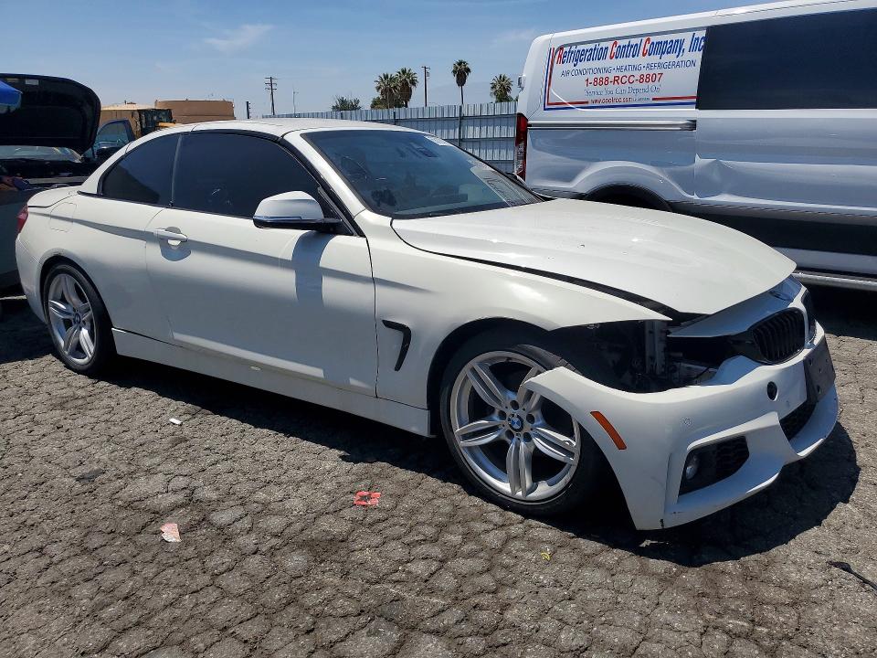 2020 BMW 4er VIN WBA4Z5C09L5N57929 COPART salvage auction — FRONT END, Ca - Cert Of Title Or Salvage Acq (P), sold $8,000 on 2026-07-23 (photo 4)