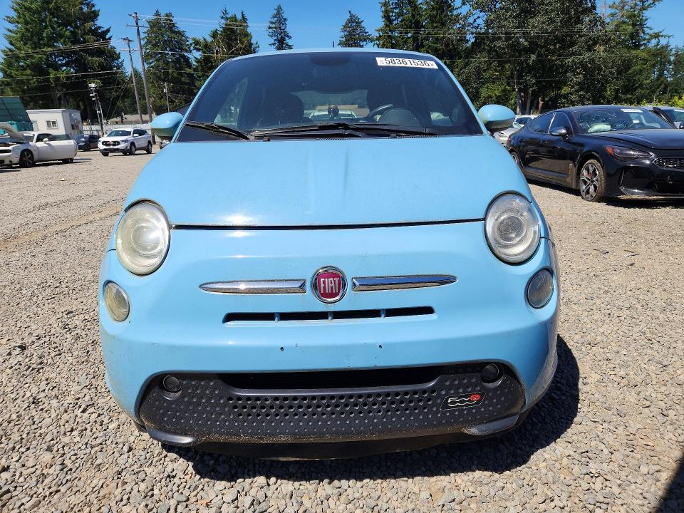 2015 Fiat 500 VIN 3C3CFFGE5FT732852 COPART salvage auction — MECHANICAL, Wa - Vehicle Cert Of Ownership-Titl, sold $450 on 2026-07-02 (photo 5)