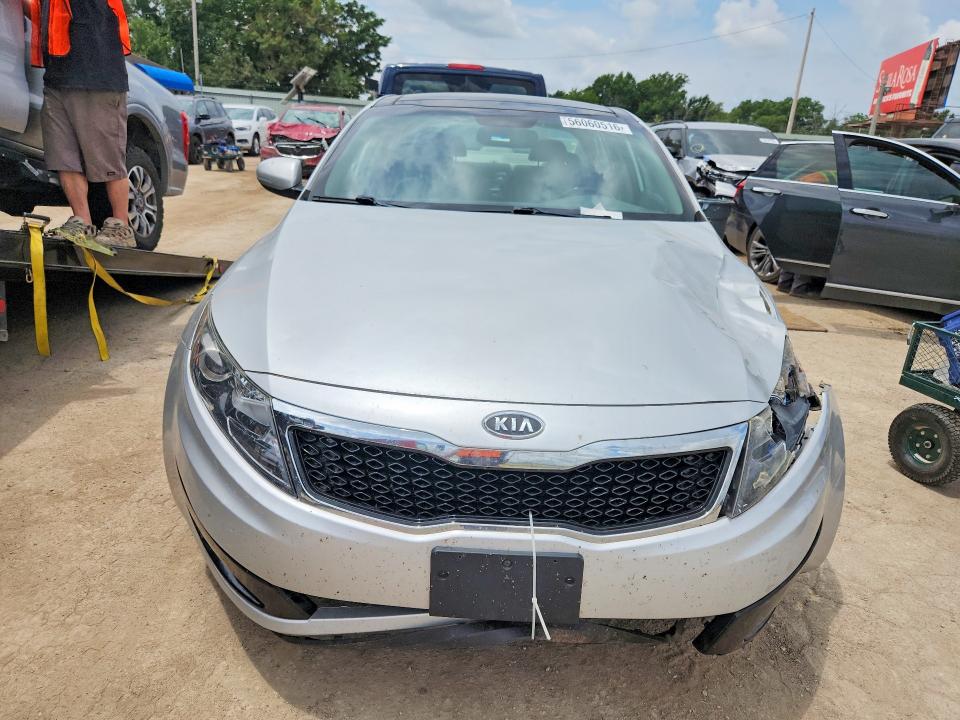 2012 Kia Optima VIN 5XXGN4A70CG022652 COPART salvage auction — FRONT END, Ks - Cert Of Title-Salvage, sold $950 on 2026-07-22 (photo 5)