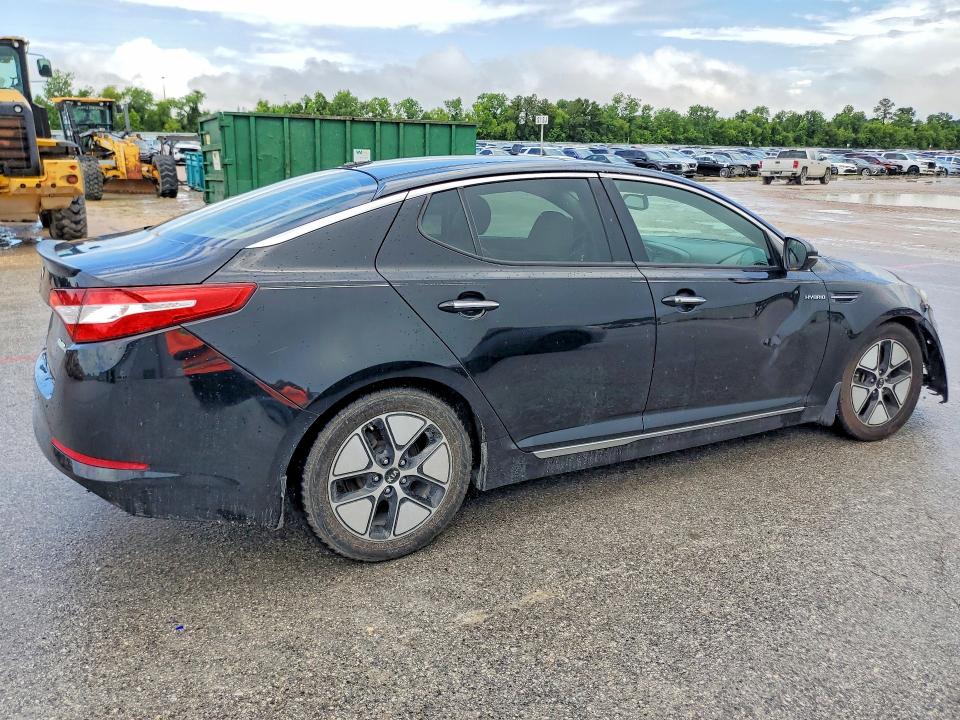 2013 Kia Optima hybrid VIN KNAGM4AD9D5054284 COPART salvage auction — SIDE, TX - CERTIFICATE OF TITLE, sold $150 on 2026-07-24 (photo 3)