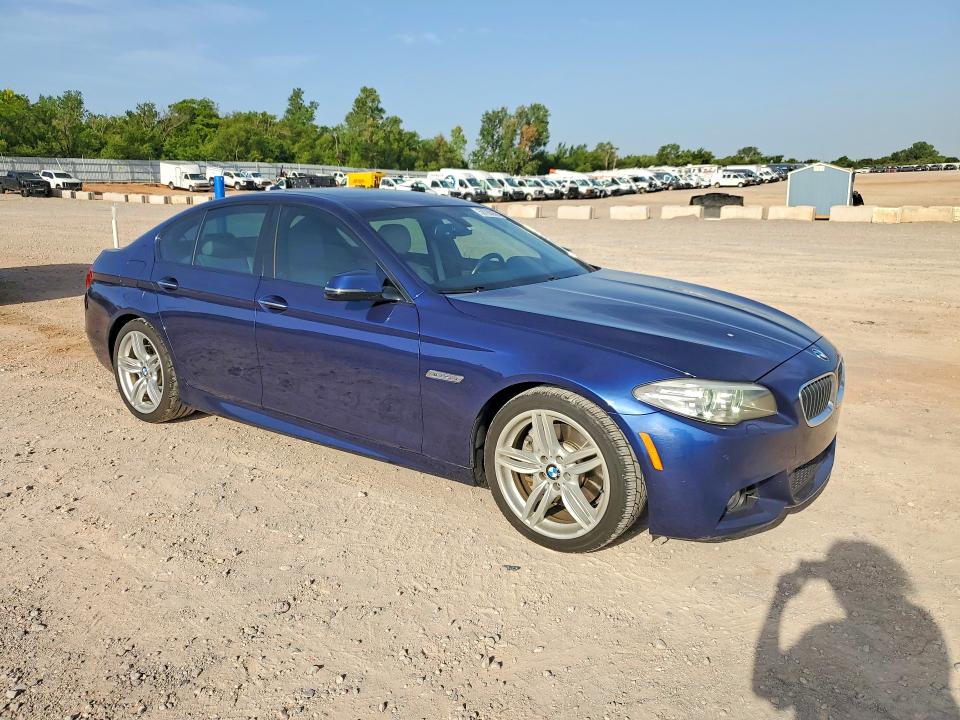 2016 BMW 5er VIN WBA5B1C59GG134422 COPART salvage auction — HAIL, Ok - Cert Of Title-Salvage, sold $300 on 2026-07-21 (photo 4)