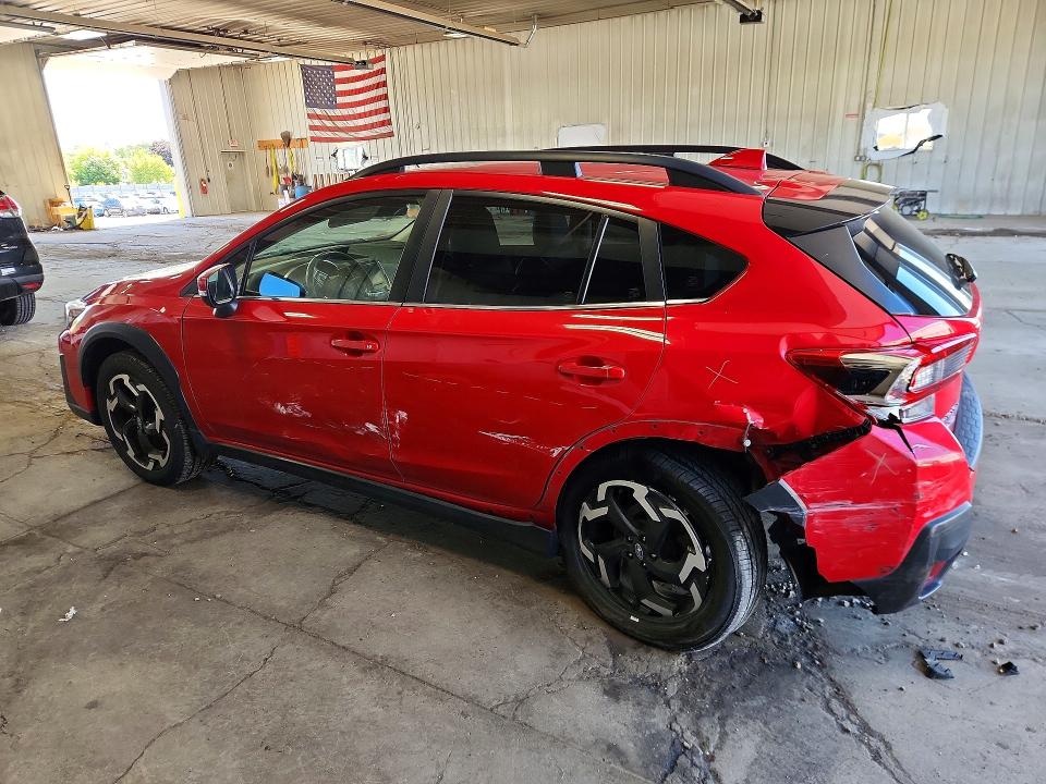 2021 Subaru VIN JF2GTHNC2MH299975 COPART salvage auction — REAR END, Wi - Cert Of Title-Salvage Vehicle, sold $5,400 on 2026-07-06 (photo 2)