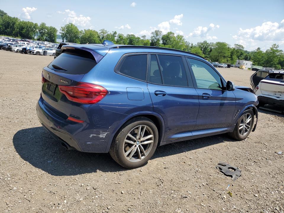 2018 BMW X3 VIN 5UXTS3C59J0Y94452 COPART salvage auction — FRONT END, Ny - Mv-907A Salvage Certificate, sold $9,500 on 2026-07-16 (photo 3)