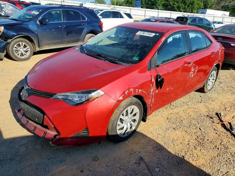 2017 Toyota Corolla VIN 2T1BURHE5HC872063 COPART salvage auction — FRONT END, Salvage Title, sold $3,000 on 2026-07-31 (photo 1)