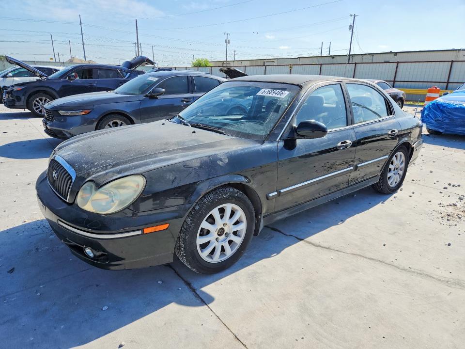 2003 Hyundai Sonata VIN KMHWF35H73A830249 COPART salvage auction — SIDE, Tx - Nonrepairable Title, sold $150 on 2026-07-28 (photo 1)