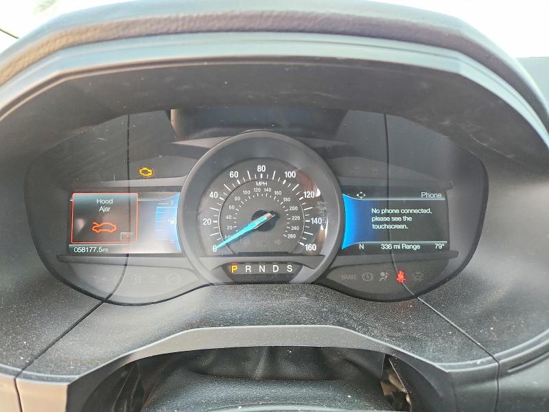 2024 Ford Edge VIN 2FMPK4G91RBA83966 COPART salvage auction — HAIL, Mo - Salvage Certificate Of Title, sold $7,500 on 2026-07-27 (photo 9)