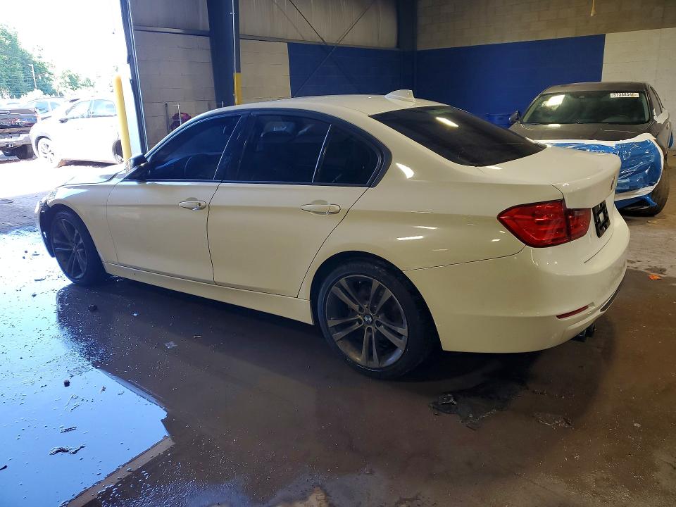 2013 BMW 3er VIN WBA3C1G54DNR45356 COPART salvage auction — FRONT END, Pa - Certificate Of Salvage, sold $15 on 2026-08-05 (photo 2)