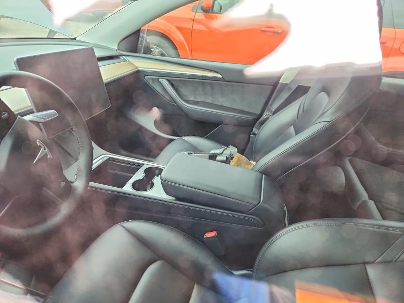 2022 Tesla VIN 7SAYGDEE7NF574102 COPART salvage auction — FRONT END, On - Permit Salvage, sold $11,100 on 2026-07-07 (photo 8)