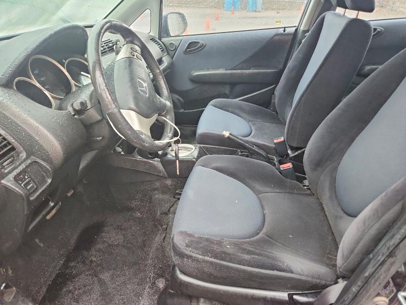 2008 Honda Fit VIN JHMGD38608S024729 COPART salvage auction — FRONT END, NM - CERT OF TITLE-SALVAGE (P), sold $1,150 on 2026-07-16 (photo 7)