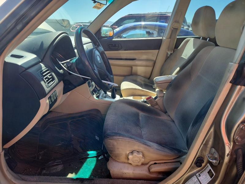 2008 Subaru Forester VIN JF1SG63628H710432 COPART salvage auction — FRONT END, Az - Cert Of Title - Salvage, sold $350 on 2026-07-06 (photo 7)