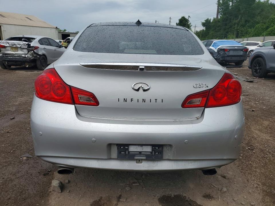2013 Infiniti G VIN JN1CV6AR5DM764149 COPART salvage auction — FRONT END, Pa - Cert Of Salv-R=Reconstructed, sold $15 on 2026-07-06 (photo 6)