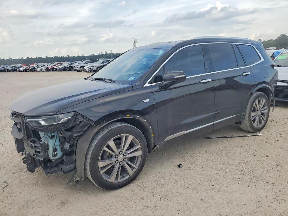 2020 Cadillac Xt6 VIN 1GYKPCRS8LZ113568 COPART salvage auction — FRONT END, Tx - Salvage Vehicle Title, sold $7,900 on 2026-08-14 (photo 1)