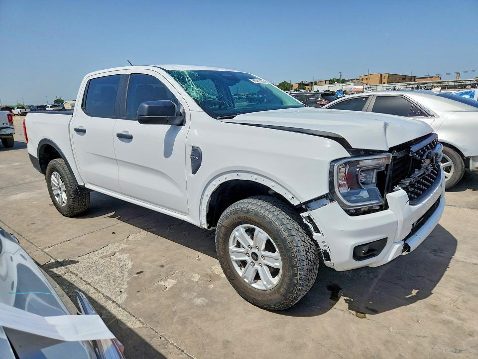 2024 Ford Ranger VIN 1FTER4BHXRLE45458 COPART salvage auction — FRONT END, Tx - Salvage Vehicle Title, sold $14,800 on 2026-07-09 (photo 4)