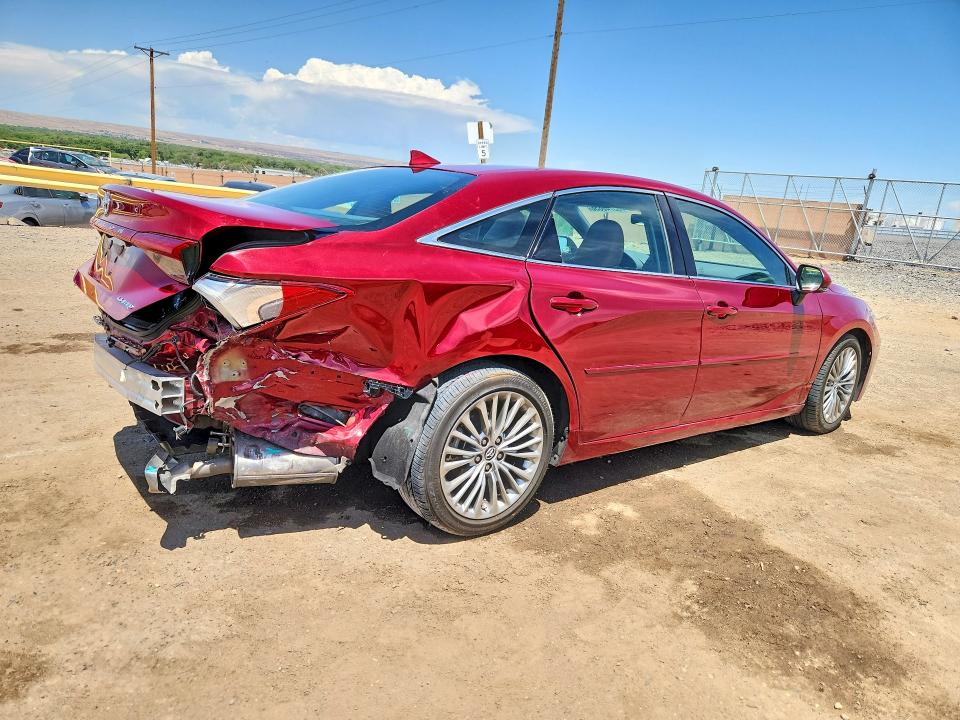 2019 Toyota Avalon VIN 4T1BZ1FB2KU033926 COPART salvage auction — REAR END, Nm - Cert Of Title-Salvage, sold $8,000 on 2026-07-16 (photo 3)