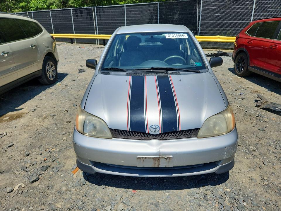 2001 Toyota Echo VIN JTDBT123910154012 COPART salvage auction — REAR END, Md - Cert Of Salvage > 75% Damage, sold $625 on 2026-07-21 (photo 5)
