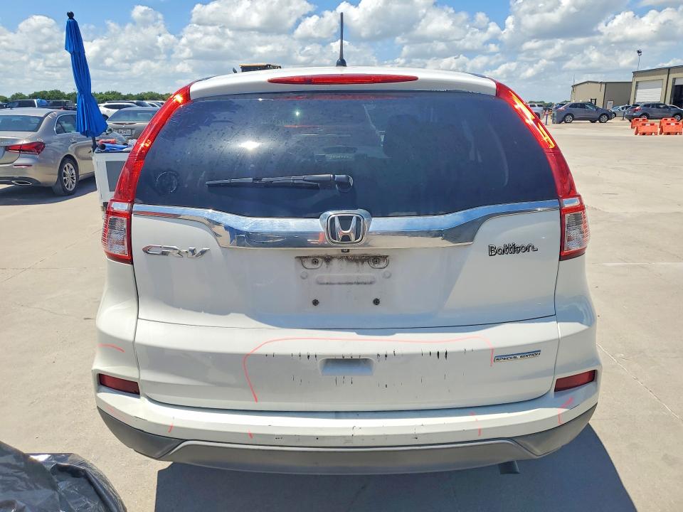 2016 Honda Cr-v VIN 5J6RM3H44GL005189 COPART salvage auction — HAIL, Ok - Cert Of Title-Salvage, sold $5,000 on 2026-07-02 (photo 6)