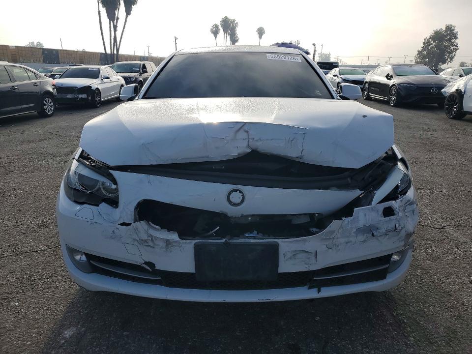 2013 BMW 5er VIN WBAXG5C54DDY35996 COPART salvage auction — FRONT END, Ca - Salvage Certificate, sold $425 on 2026-07-31 (photo 5)