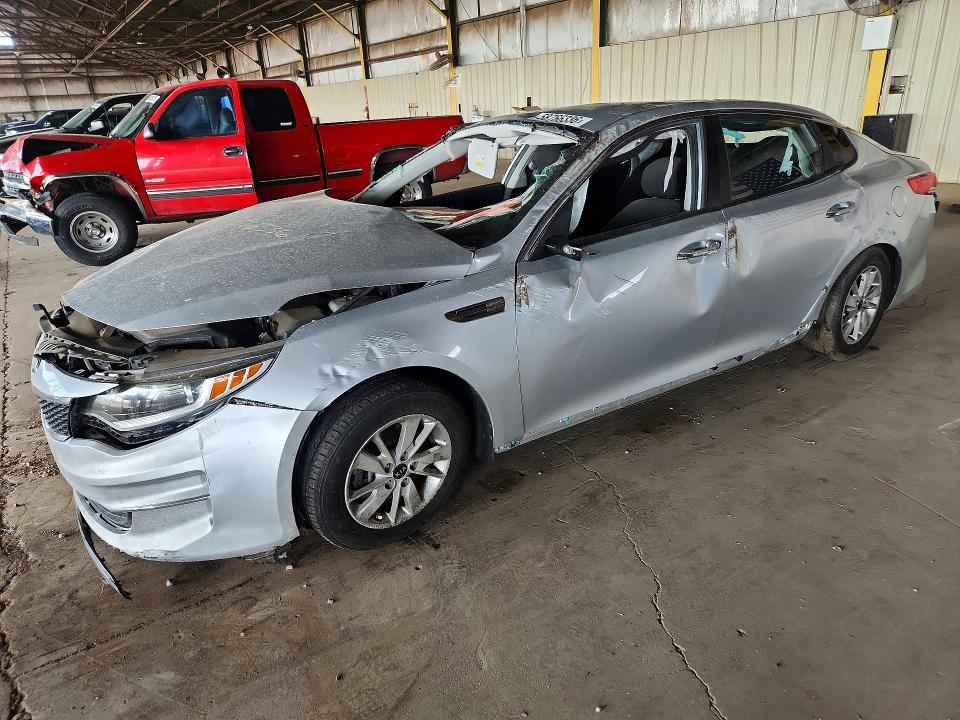 2018 Kia VIN 5XXGT4L30JG191356 COPART salvage auction — FRONT END, Az - Certificate Of Title, sold $500 on 2026-07-20 (photo 1)