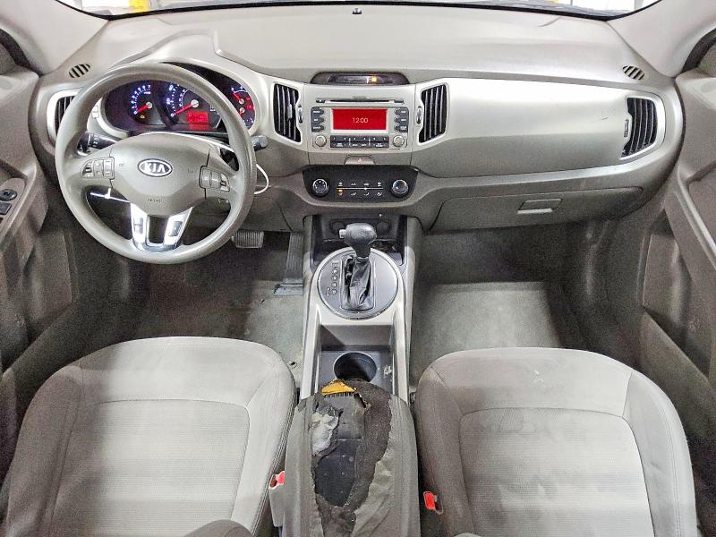 2012 Kia Sportage VIN KNDPB3A23C7247339 COPART salvage auction — NORMAL WEAR, WV - CERTIFICATE OF TITLE, sold $1,300 on 2026-07-16 (photo 8)