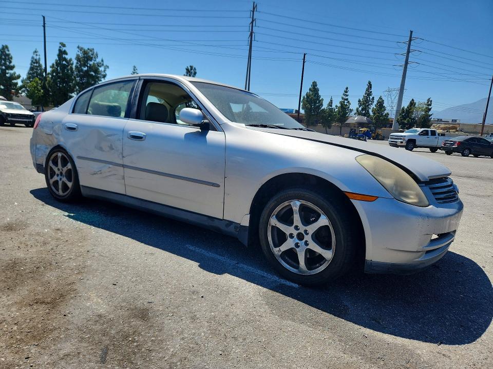 2004 Infiniti G35 VIN JNKCV51F14M719222 COPART salvage auction — SIDE, Ca - Salvage Certificate, sold $625 on 2026-07-28 (photo 4)