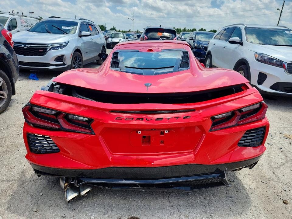 2026 Chevrolet Corvette VIN 1G1YC2D45T5111193 COPART salvage auction — MINOR DENT/SCRATCHES, In - Certificate Of Title, sold $39,500 on 2026-07-27 (photo 6)