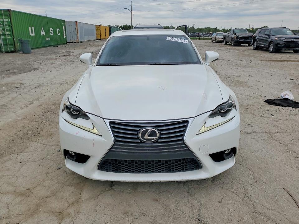 2015 Lexus Is VIN JTHBF1D29F5045974 COPART salvage auction — REAR END, IN - CERT OF TITLE-SALVAGE TITLE, sold $3,550 on 2026-07-31 (photo 5)