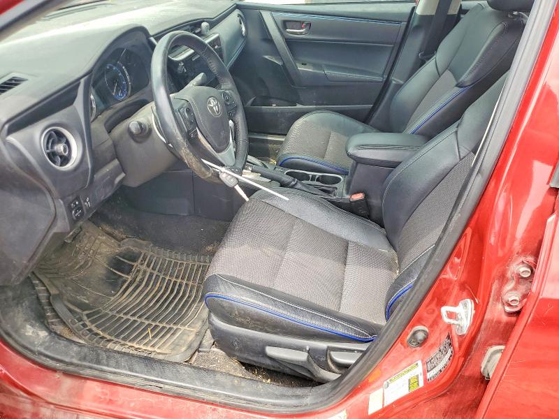 2017 Toyota Corolla VIN 2T1BURHE9HC830012 COPART salvage auction — FRONT END, Mi - Certificate Of Title, sold $3,850 on 2026-07-02 (photo 7)