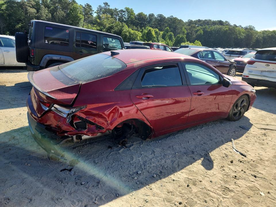2026 Hyundai VIN KMHLM4DG1TU101296 COPART salvage auction — REAR END, Md - Cert Of Salvage > 75% Damage, sold $1,050 on 2026-07-14 (photo 3)