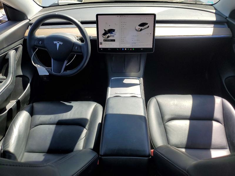 2021 Tesla VIN 5YJ3E1EA4MF870699 COPART salvage auction — FRONT END, Ca - Salvage Certificate, sold $7,000 on 2026-07-14 (photo 8)