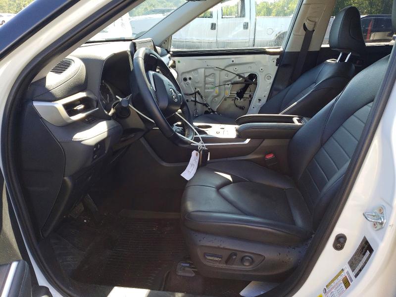 2024 Toyota Highlander VIN 5TDKDRBH0RS564536 COPART salvage auction — FRONT END, Ct - Cert Of Title-Salvage, sold $3,200 on 2026-07-24 (photo 7)