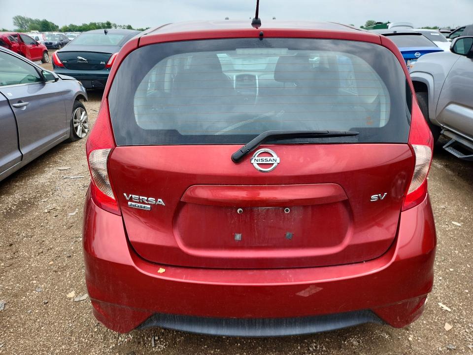 2019 Nissan Versa VIN 3N1CE2CP2KL355411 COPART salvage auction — FRONT END, Il - Salvage Certificate, sold $925 on 2026-07-09 (photo 6)