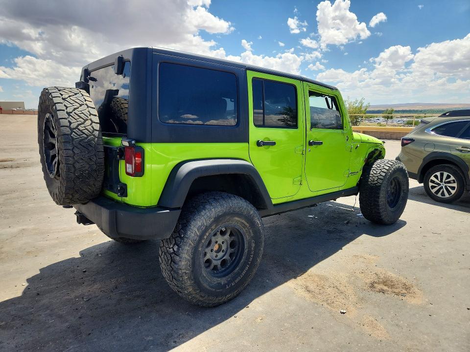 2012 Jeep Wrangler / VIN 1C4BJWFG3CL248677 COPART salvage auction — FRONT END, Sc - Cert Of Title-Salvage, sold $6,400 on 2026-07-09 (photo 3)