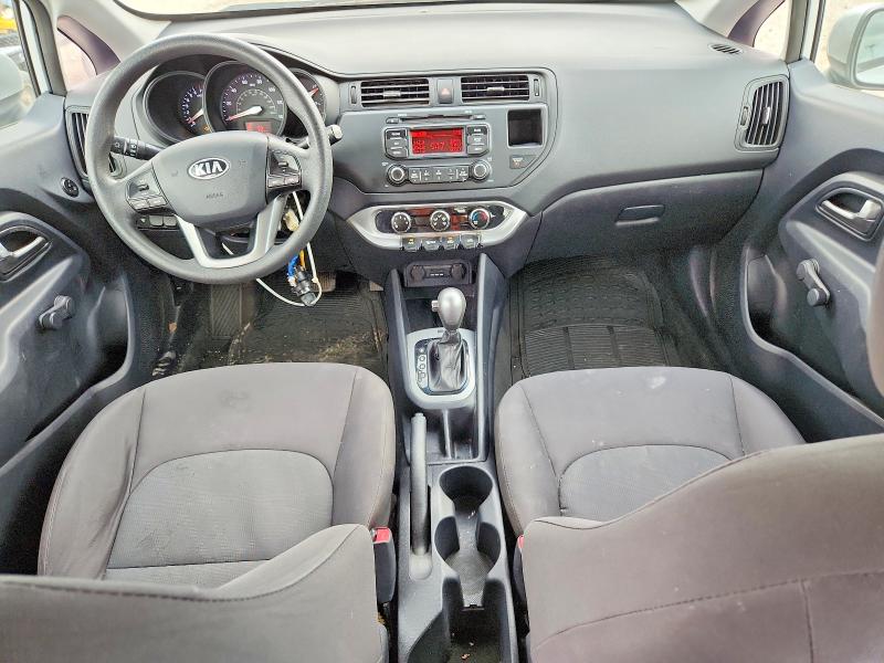 2014 Kia Rio VIN KNADM4A36E6365435 COPART salvage auction — MECHANICAL, Tx - Cert Of Title-Rebuilt Salvage, sold $525 on 2026-07-15 (photo 8)