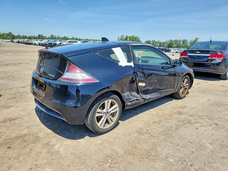 2012 Honda Cr-z VIN JHMZF1D65CS003638 COPART salvage auction — SIDE, Va - Certificate Of Title, sold $1,350 on 2026-07-15 (photo 3)