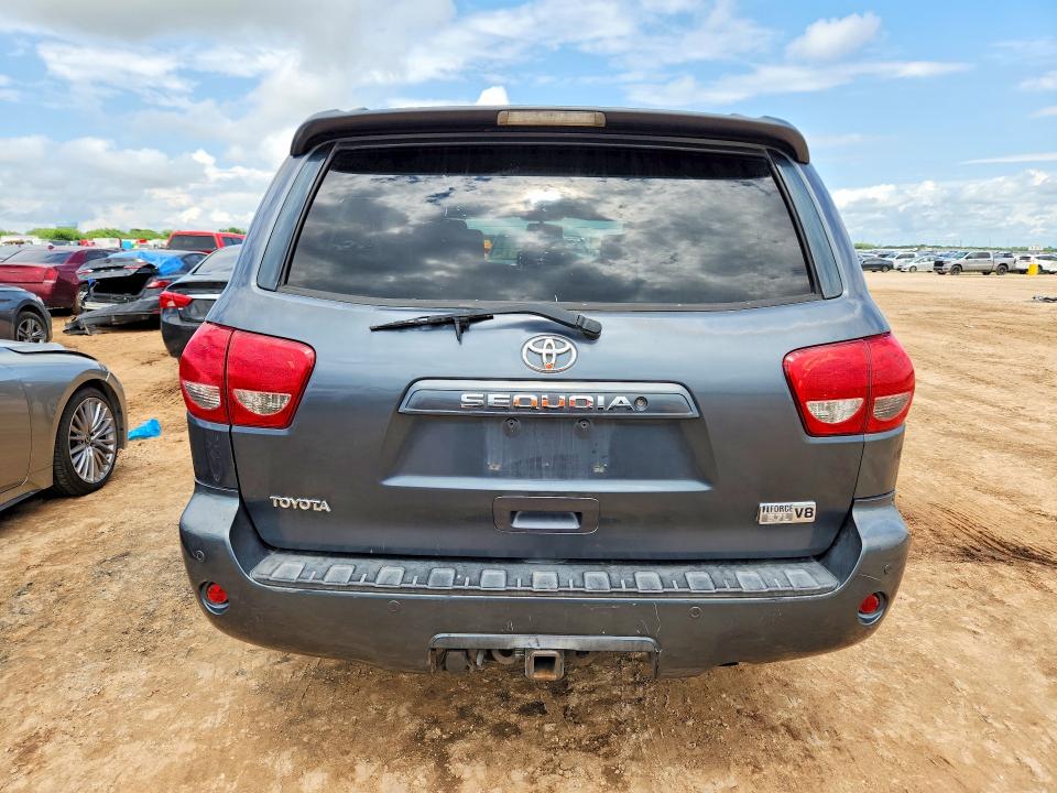 2008 Toyota Sequoia VIN 5TDZY64A88S009334 COPART salvage auction — MECHANICAL, Tx - Certificate Of Title (P), sold $2,900 on 2026-07-30 (photo 6)