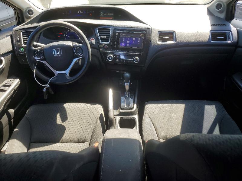 2014 Honda Civic VIN 19XFB2F81EE230819 COPART salvage auction — FRONT END, Ca - Salvage Certificate, sold $2,600 on 2026-07-09 (photo 8)