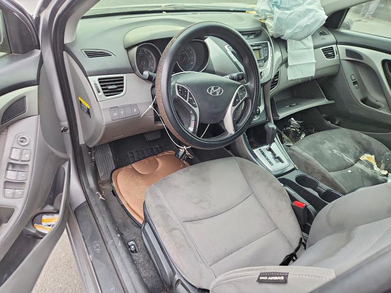 2012 Hyundai VIN KMHDH4AE8CU282392 COPART salvage auction — FRONT END, Ca - Salvage Certificate, sold $200 on 2026-07-27 (photo 8)