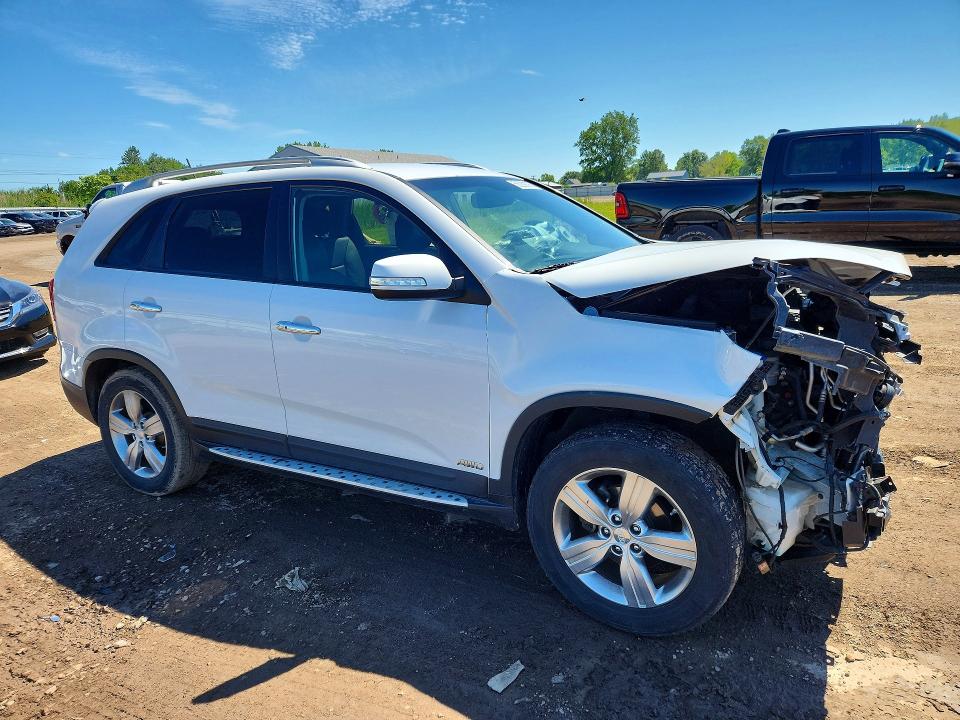 2012 Kia VIN 5XYKUDA62CG303996 COPART salvage auction — FRONT END, OH - CERT OF TITLE-SALVAGE, sold $125 on 2026-07-23 (photo 4)